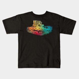 Rainbow color tank Kids T-Shirt